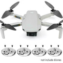 4x Aluminum Engine Motor Cover Cap Protective Guard Mini Drone For DJI Mavi H2H5