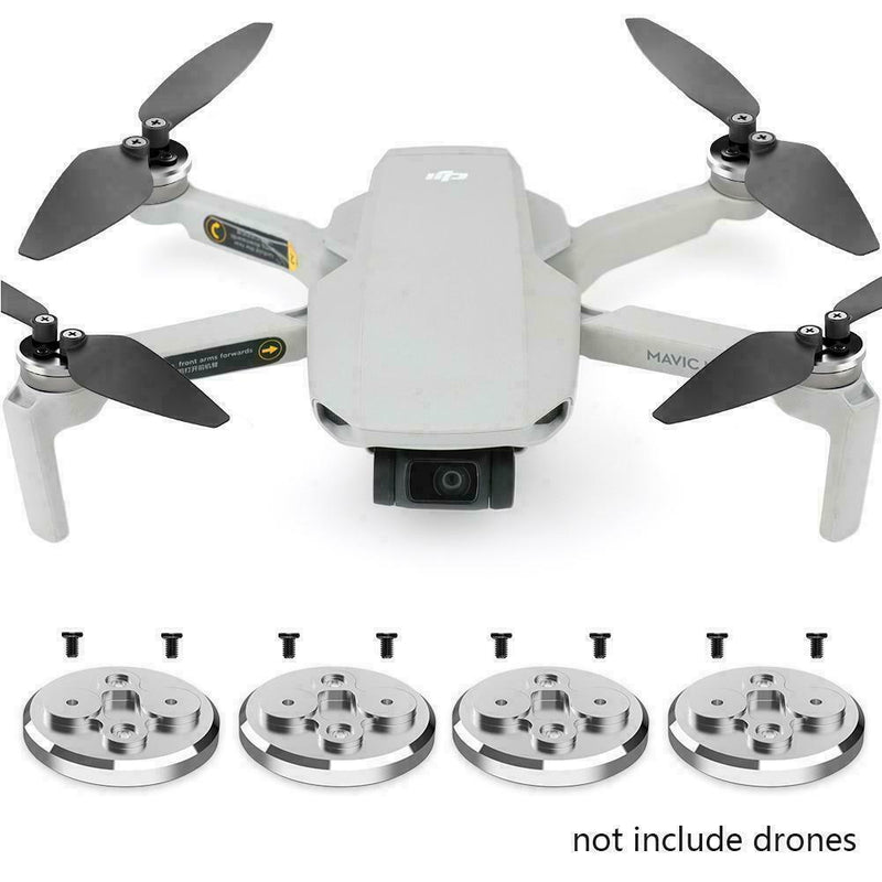 4x Aluminum Engine Motor Cover Cap Protective Guard Mini Drone For DJI Mavi H2H5