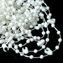 10METRES PROFFESIONAL 3.5" 89MM VERTICAL BLIND BOTTOM LINK CHAIN PARTS SPARES