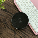 Wireless Charger Universal Charging Board Ultra-Thin Round for Qi-Enabled D