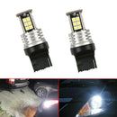 2x White T20 7440 W21W WY21W Led Bulb Turn Signal Lights Canbus 3030 Brake Light