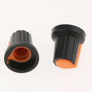 30x Plastic Pot Knobs for 6mm Potentiometers Rotary Switch Encoder 5 Colours New