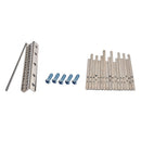 1 Pack Stainless Steel Keys DIY Chrome for 17 Note Kalimba Finger Percussion