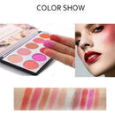 POPFEEL10 Farben Matte Blush Palette V2H2 U5P2