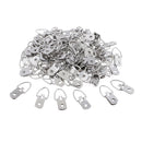 100 Pcs Heavy Duty Small Wide D Ring Shape Nail Non-Trace Frame Picture Hangers