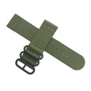 Army Green Nylon Wristwatch Strap Watch Band for Garmin Fenix 3