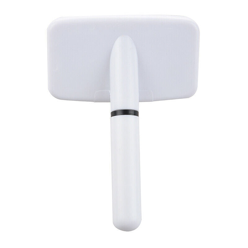 Pet Dog Cat Shedding Grooming Pin Hair Brush Comb White