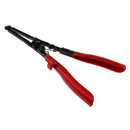 Red Steel Automotive Car Exhaust Pipe Removal Spring Clamp Pliers Tool 300mm
