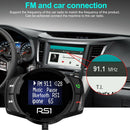 Portable Car Charger With Bluetooth 4.2 Support TF Card Expansion&MP3 Player