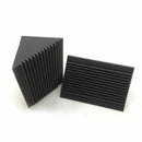 6 PCS Acoustic Foam Charcoal/Black Bass Trap Sound Absorption Studio Soundp K9O5