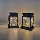 Solar Powered Lights 20 LED Outdoor Lighting Control Lanterns (Warm White) A