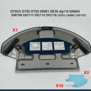 Water Tank +3 X Mop Cloth for Ecovacs Deebot Dt85G Dt85 Dt83 Dm81 De35 Dg71