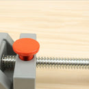 1X(Bench Vise Flat Tong Multifunction Aluminum Drill Press Vise Table For M