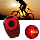 Rear Moon Bicycle Taillights USB Rechargeable Red COB Alumini Bright New Li P9I9