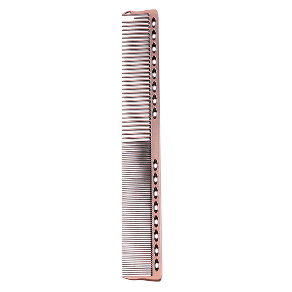 Aluminum Anti-static Hairdressing Combs Hair Cutting Hair Brush (Bronze) A#S
