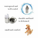 Anti-Lost Pet Dog Cat Puppy ID Address Name Label Tag Barrel Tube Collar Metal*1