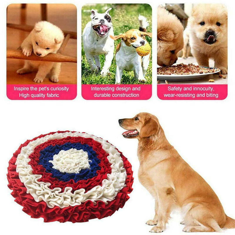 Snuffle Mat for Pet Dog Slow Feeding Mat Dog Puzzle Mats Washable Training