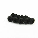 M2.6/M3/M4 Cross pan head black Machine screws Assortment Kit 400 pcs