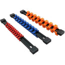 3PCS Socket Organizer | 1/4 3/8 1/2" Mountable Sliding Holder Rail Storage I1J5