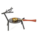Deer Shape Retro Wax Seal Stamp Metal Wax Stick Sealing Wax Furnace Stove
