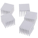 5Pcs 20X20X15Mm Cooling Accessories Diy Heatsink Cpu Gpu Chip Aluminum Heats OZ