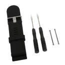 2x Silicon Smart Wear Band Replacement Strap with Clasp For Garmin Fenix 3 HR