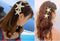 Lovely Hot Lady Girls Sweet Nice Starfish Beach Sea Star Hairpin Hair Clip one