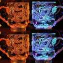 Dragon LED Inductive Rainbow Flashing Light Whisky Beer new Fantastic Cup M T7F1