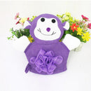 Baby Cartoon Animal Design Bath sponge Kids Shower Mitt Cute Glove   M&