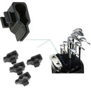 14Pcs Golf Club Bag Clip On Putter Clamp Holder Putting Organizer Black