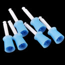 100x dental plastic polishing brush prophy rubber cup dentist lab material  Au3C