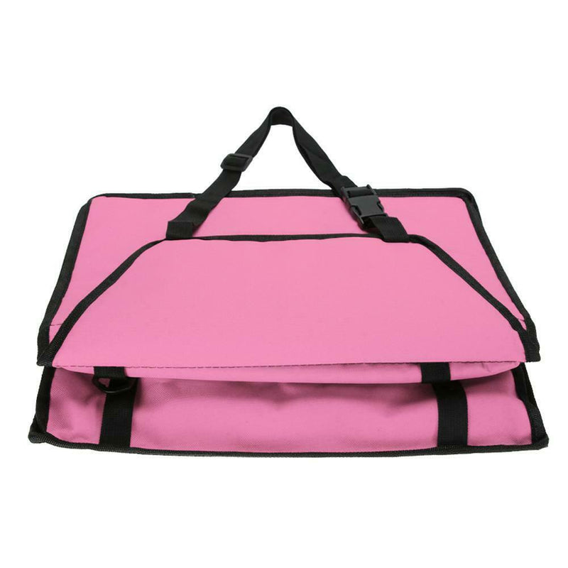 Pet Car Safety Seat Breathable Waterproof Cat Dog Travel Carrier Bag (Pink)