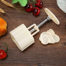 Hand Press Mooncake Mold Cake Rabbit Printed Mid-autumn Kitchen Baking Tool