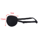 Concave eye patch goggles foam groove washable eyeshades adjustable strap random