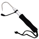 70CM Retractable Fishing Gaff Hook Fishing Gear Hook Tackle with Soft Handl V3W7