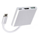 New Type-C To VGA PD USB C Hub Adapter Dock For Type-c