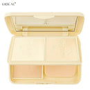 Lideal Brand Soybean Milk Essence Pressed Powder Double Layer Of Powder Whi