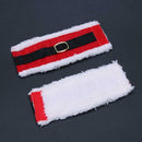 4pcs Christmas Decor Napkin Holder Tableware Dinner Decor Santa Claus Cover