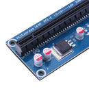 1.97ft USB 3.0 PCI-E 1X to 16X Card Riser Extender Adapter (3 Capacitances)