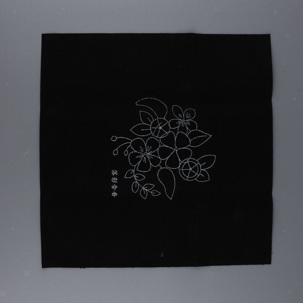 1 Set Embroidery Starter Kit with Flower Pattern Cross Stitch Crafts DIY