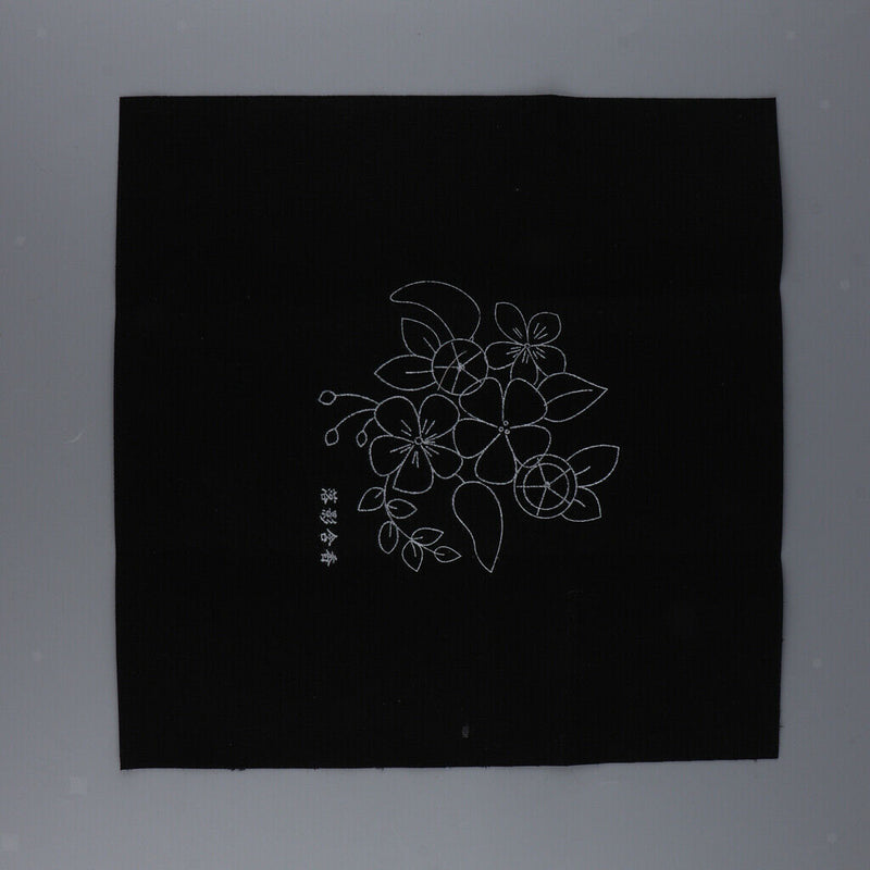 1 Set Embroidery Starter Kit with Flower Pattern Cross Stitch Crafts DIY