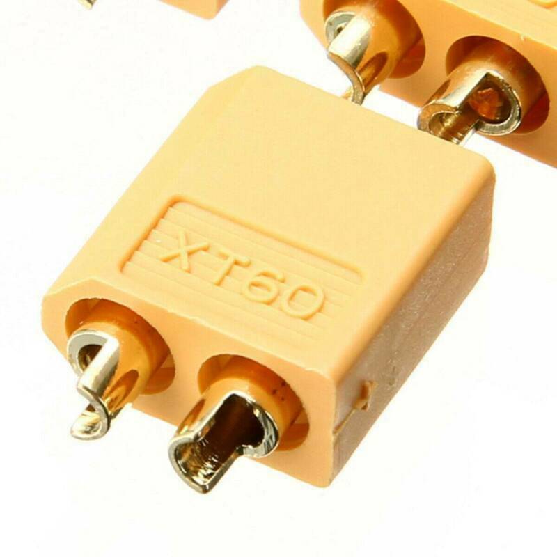 Bulk 10pcs Male & Female XT60 Bullet Connector Plug ESC For RC Lipo Battery