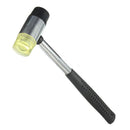 25mm Double-Sided Rubber & Nylon Hammer Head Face Diameter Jewelry Mallet Tool L