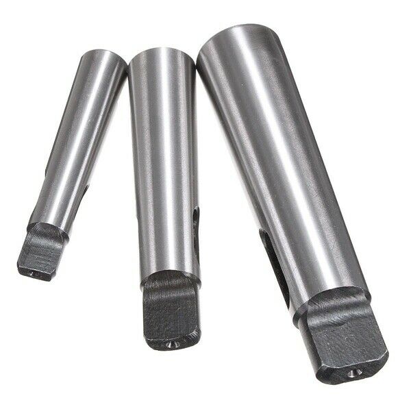3pcs Morse Taper Adapter MT1 To MT2 MT2 To MT3 MT3 To MT4 Reducing Drill Ch G9R4