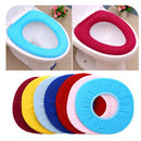 Bathroom Toilet Seat Closestool Washable Soft Warmer Mat Cover Pad Cushion Mat