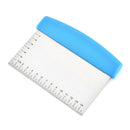 Stainless Steel Metal Griddle Scraper Chopper Dough Cutter Bread Dough bakin Gw