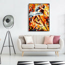 Frameless DIY Dancers Painting By Numbers Digital Oil Art Picture (WH-la45)