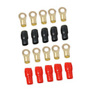 5 Pairs 4 AWG Ring Terminals Wire Cable Connectors Corrosion Resistant