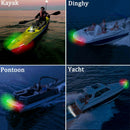 4Pcs Red Green Boat Navigation LED Lights Stern Lights Boats Starboard Ligh