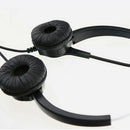 4-Pin RJ9 Hands-Free Call Center Noise Cancelling Corded Binaural Headset H